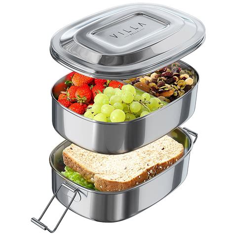 easy to go stainless steel lunch box|best stainless steel lunch containers.